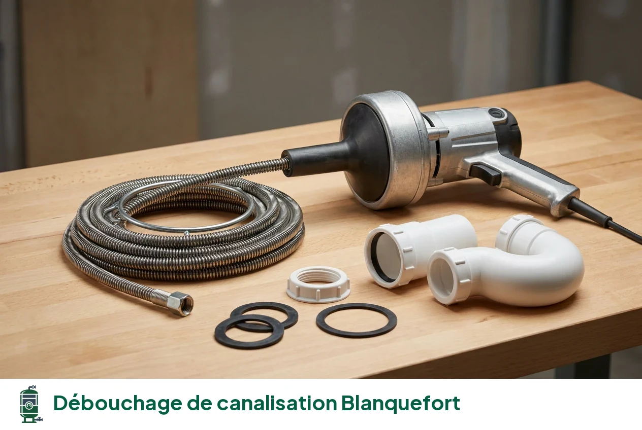 Débouchage de canalisation à Blanquefort