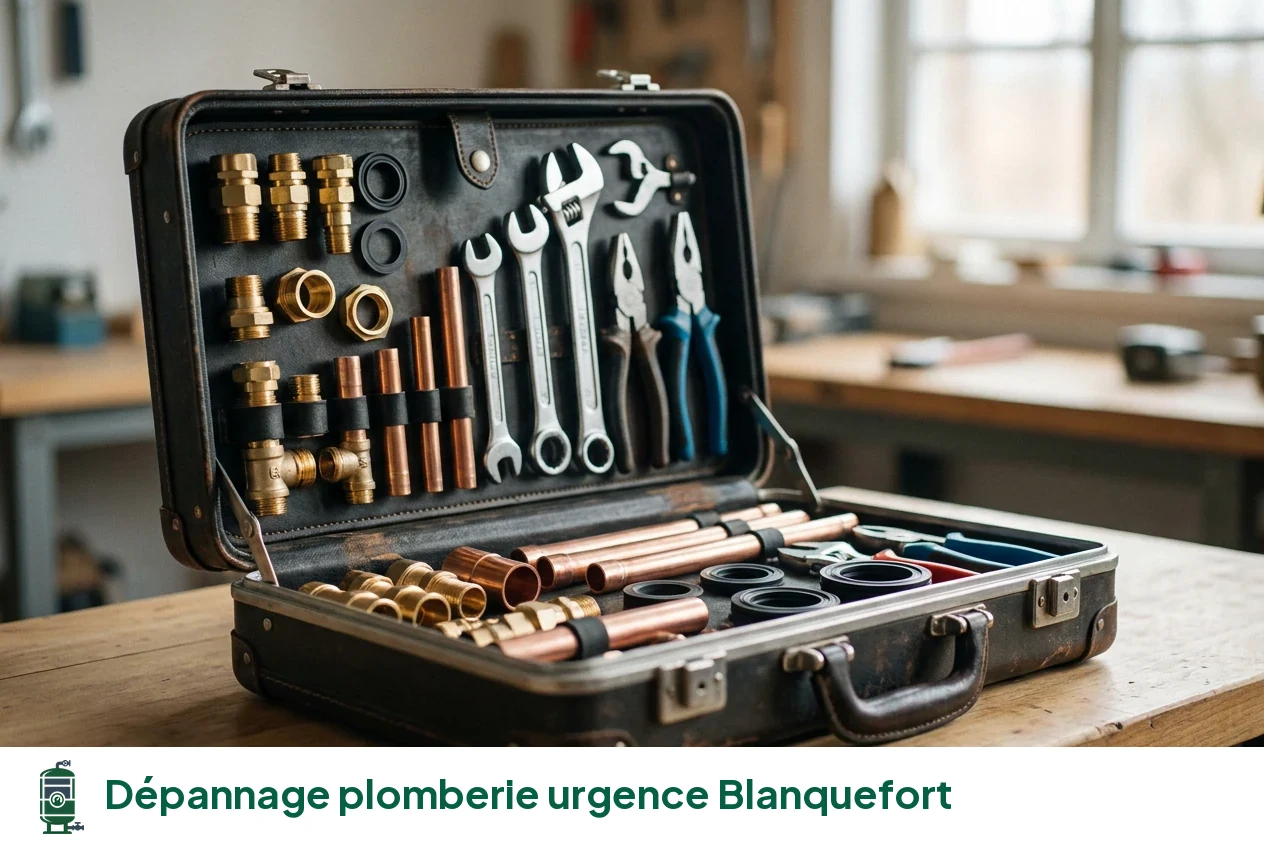 Dépannage plomberie urgence à Blanquefort