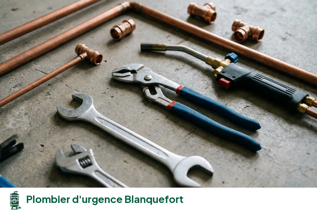 Plombier d'urgence à Blanquefort