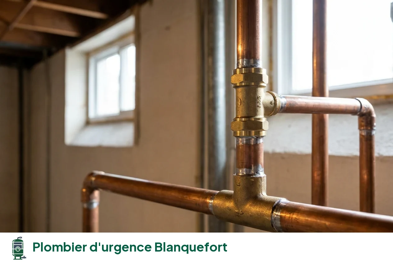 Plombier d'urgence à Blanquefort