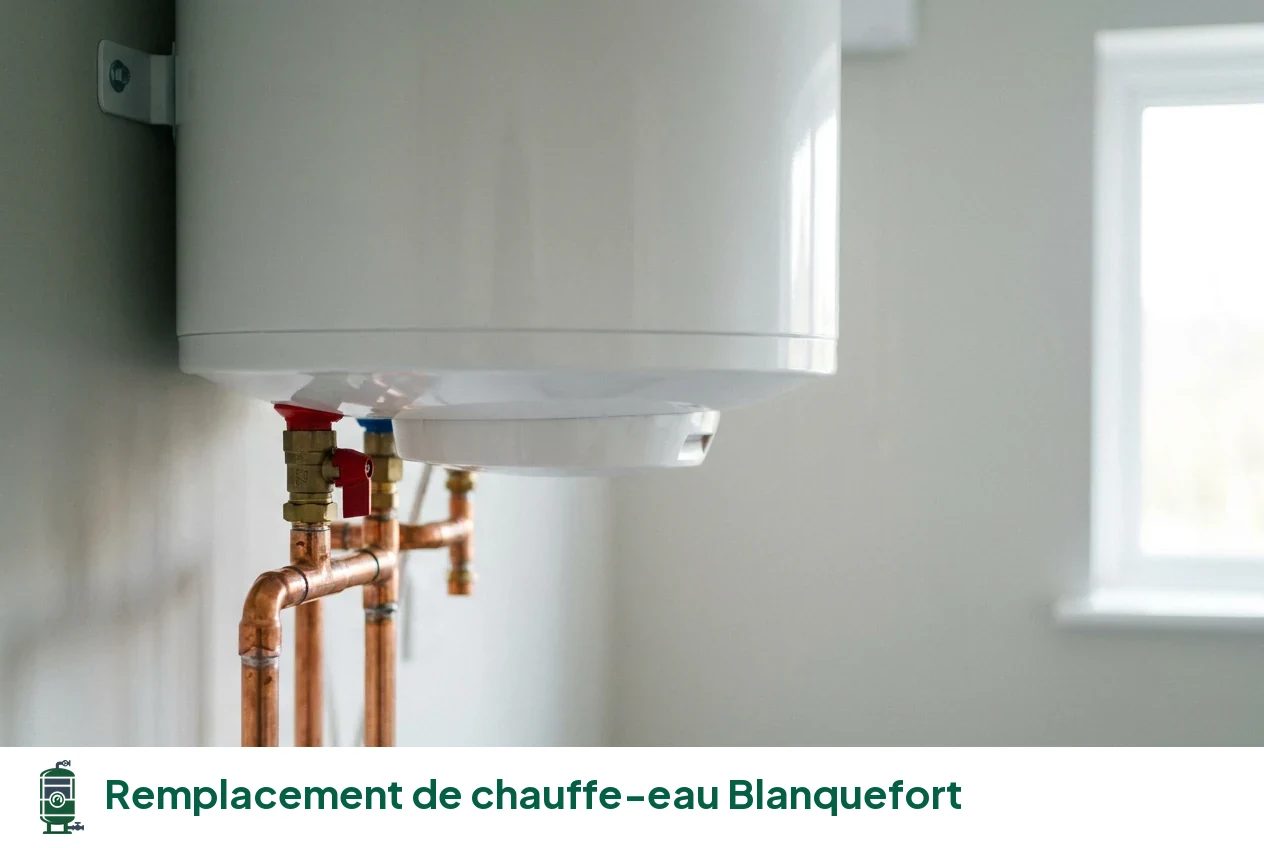 Remplacement de chauffe-eau à Blanquefort