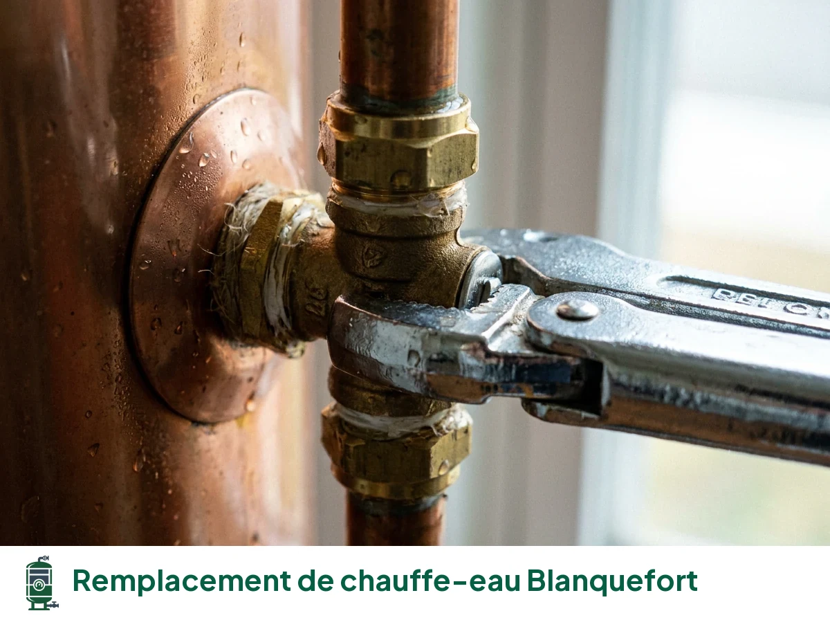 Remplacement de chauffe-eau à Blanquefort