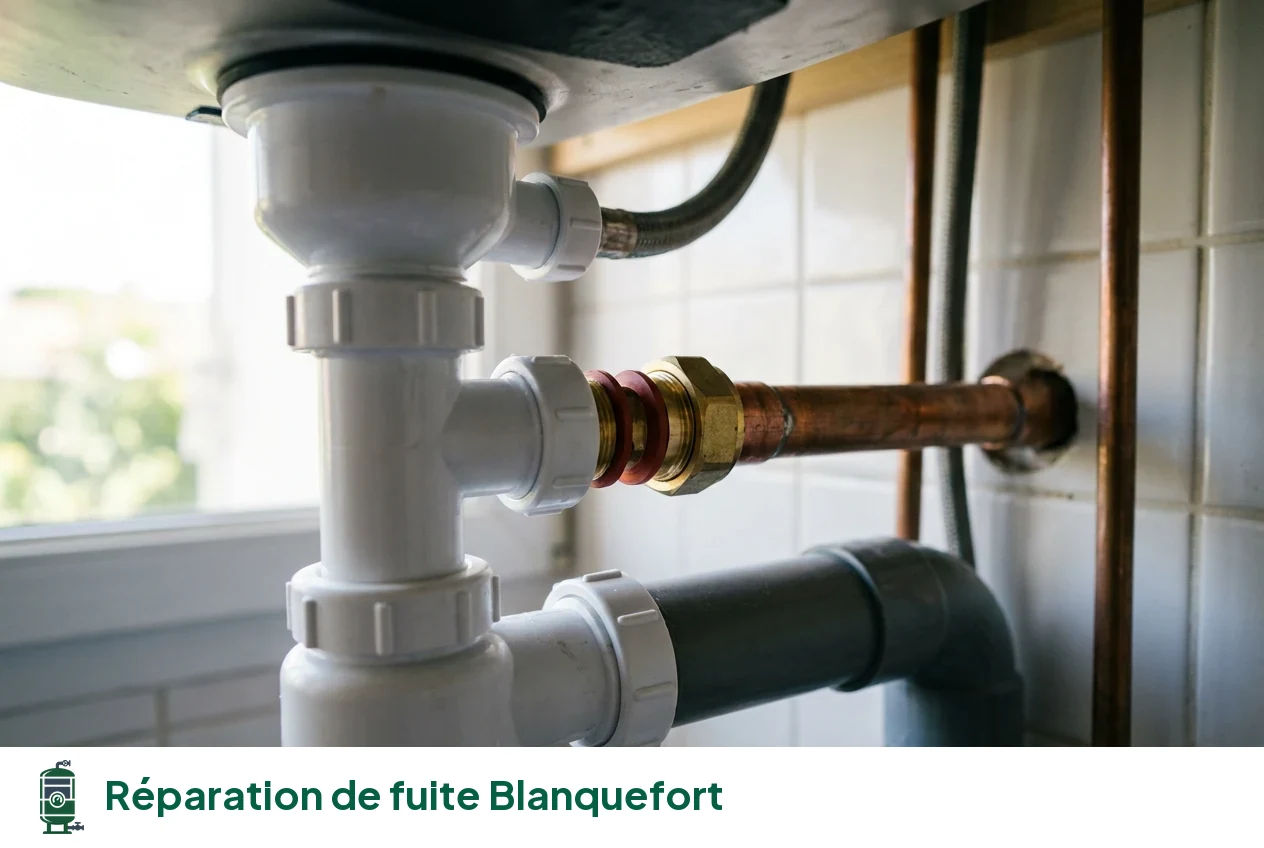 Réparation de fuite à Blanquefort