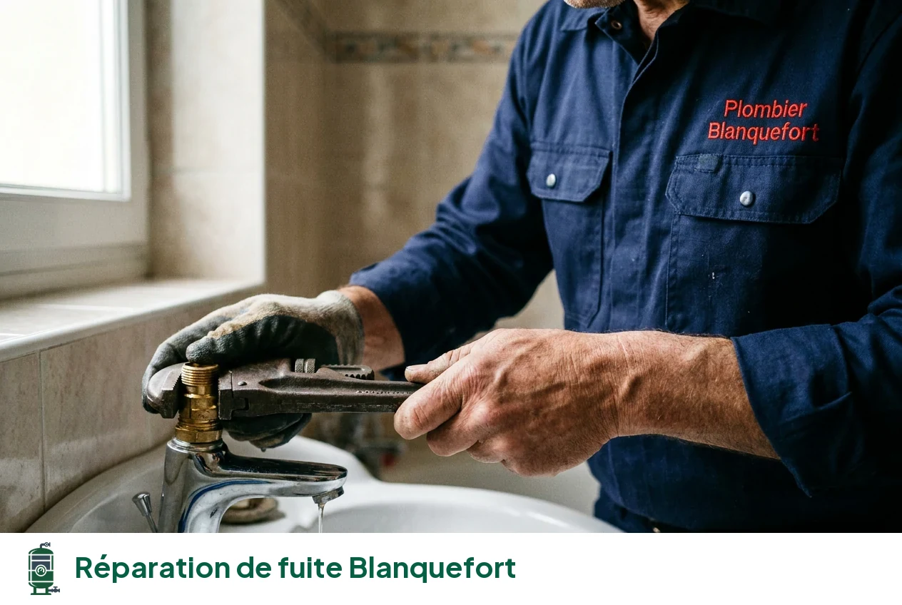 Réparation de fuite à Blanquefort